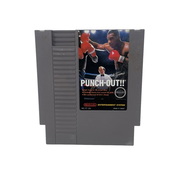 NES Nintendo Video Games & Consoles Original Mike Tysons Punchout